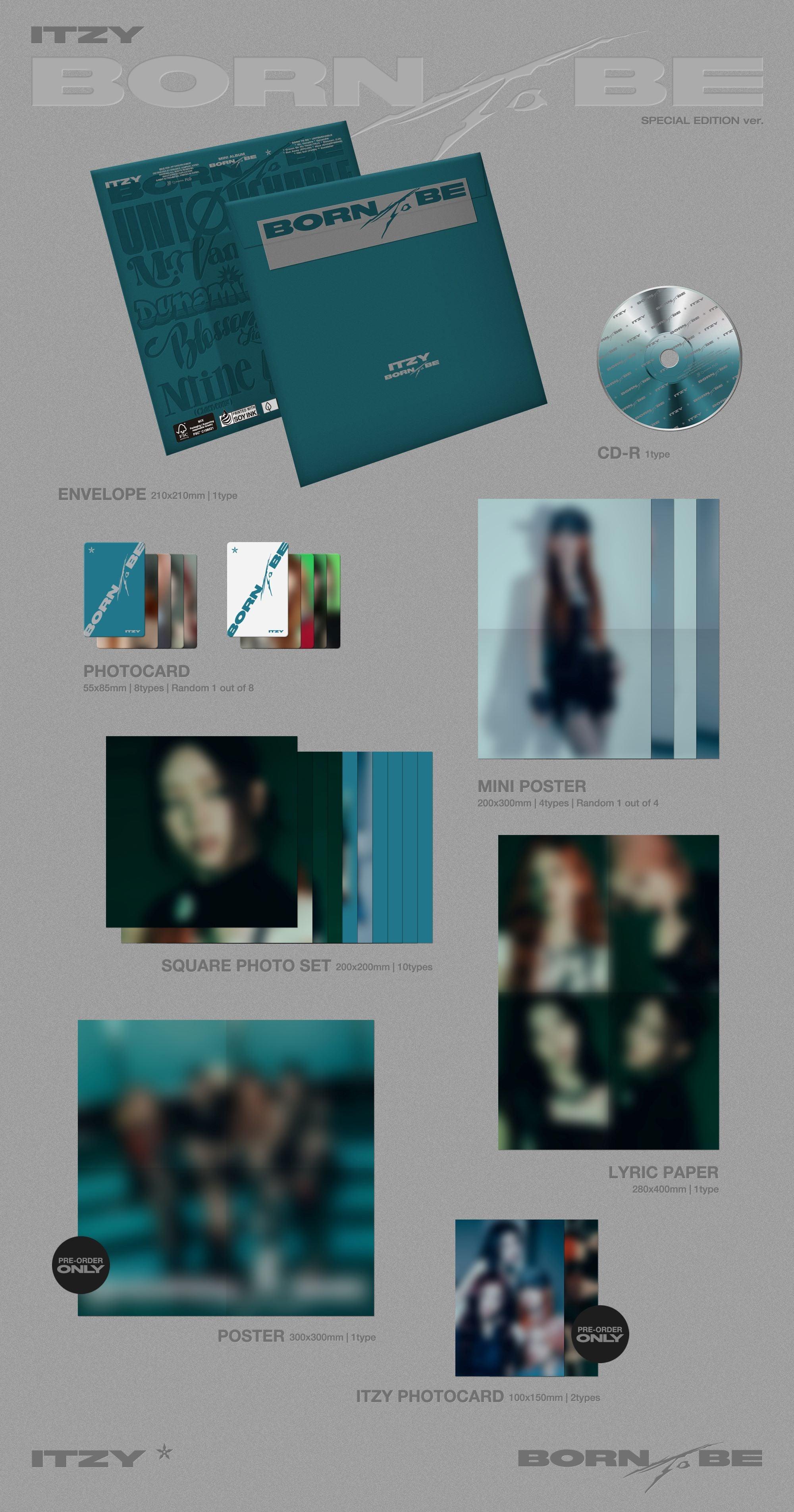 ITZY – BORN TO BE (SPECIAL EDITION) (Mr. Vampire Ver.) - KKANG