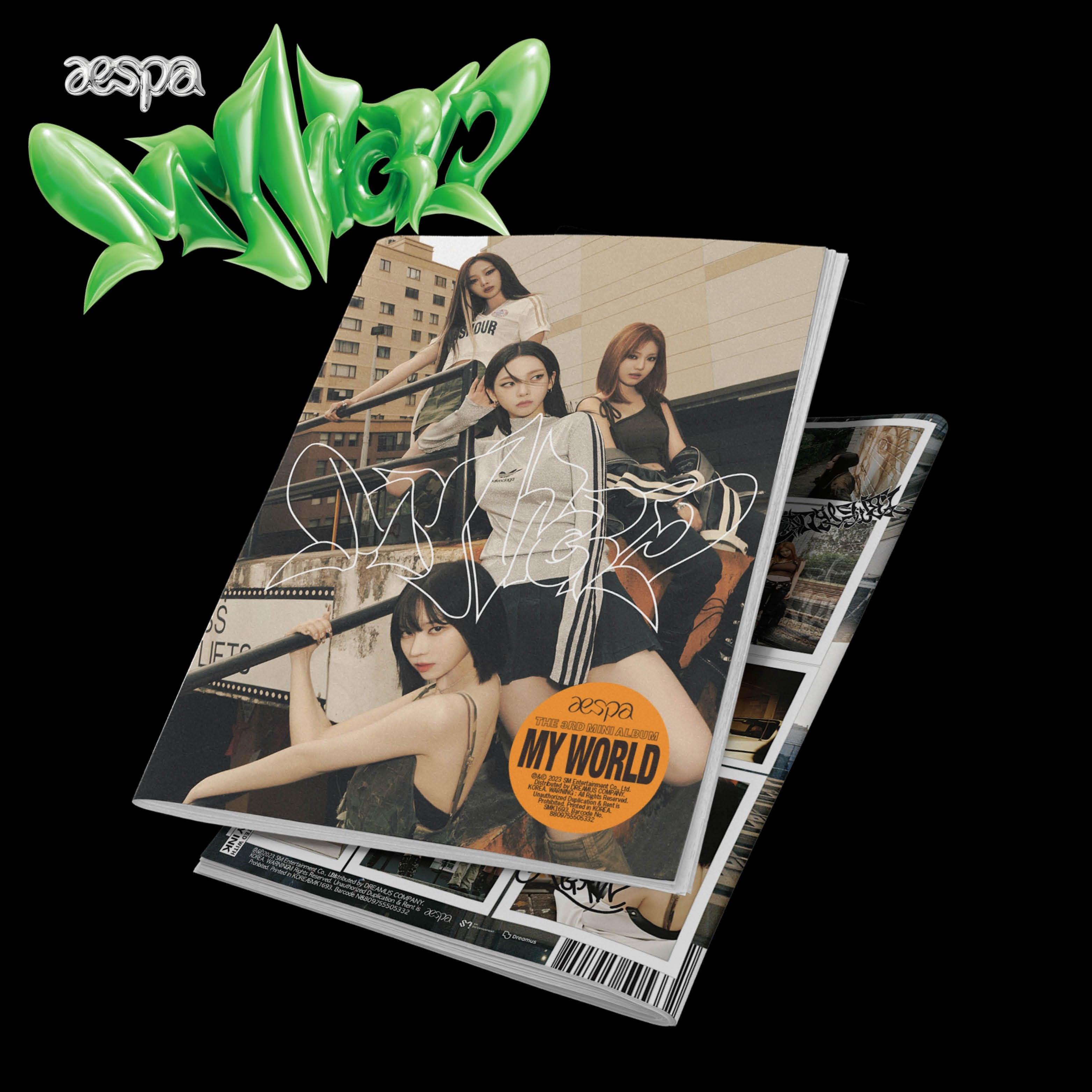 Aespa Mini Album Vol. 3 - MY WORLD (Tabloid Ver.) - KKANG