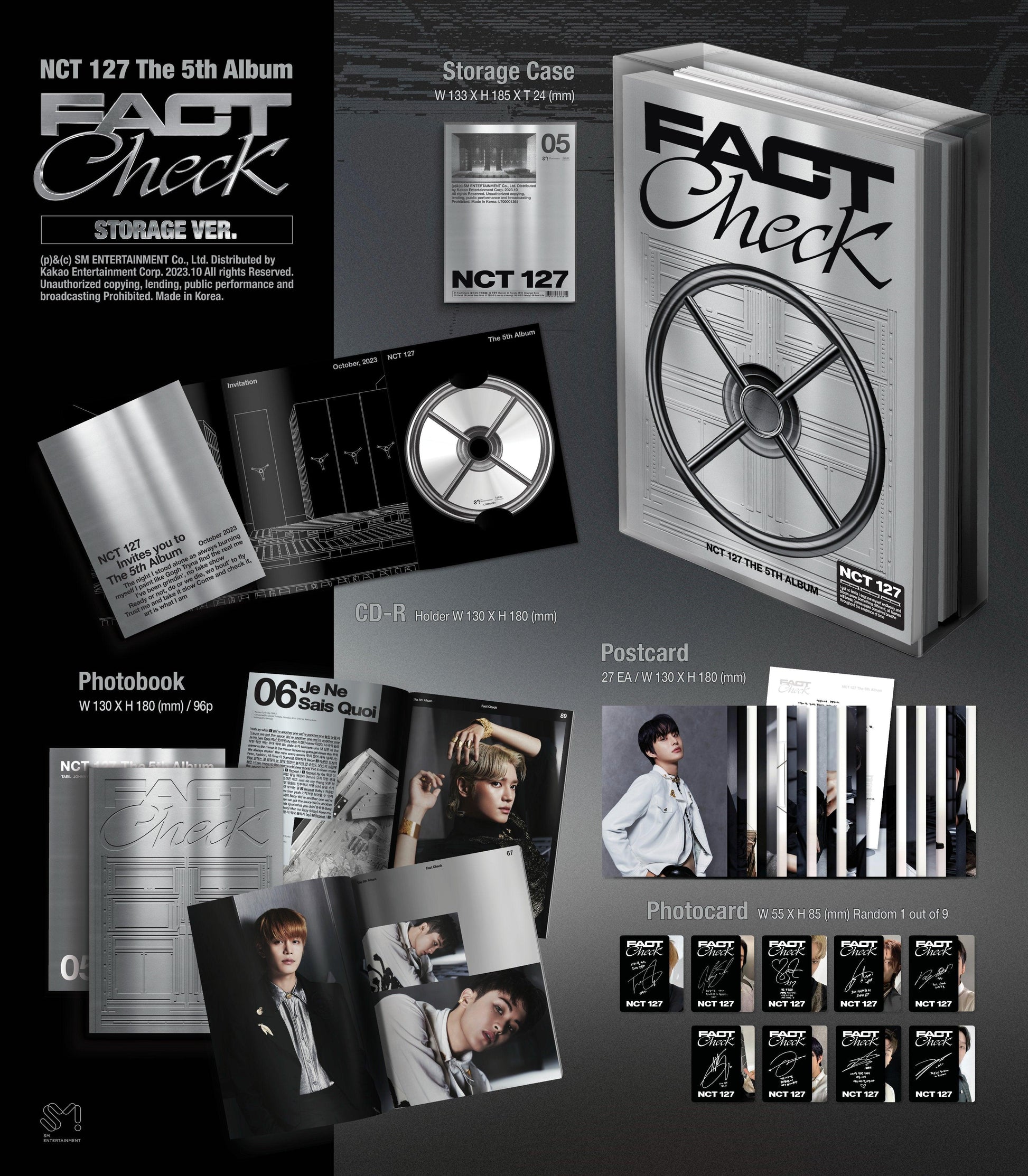 NCT 127 Album Vol. 5 – Fact Check (Storage Ver.) - KKANG
