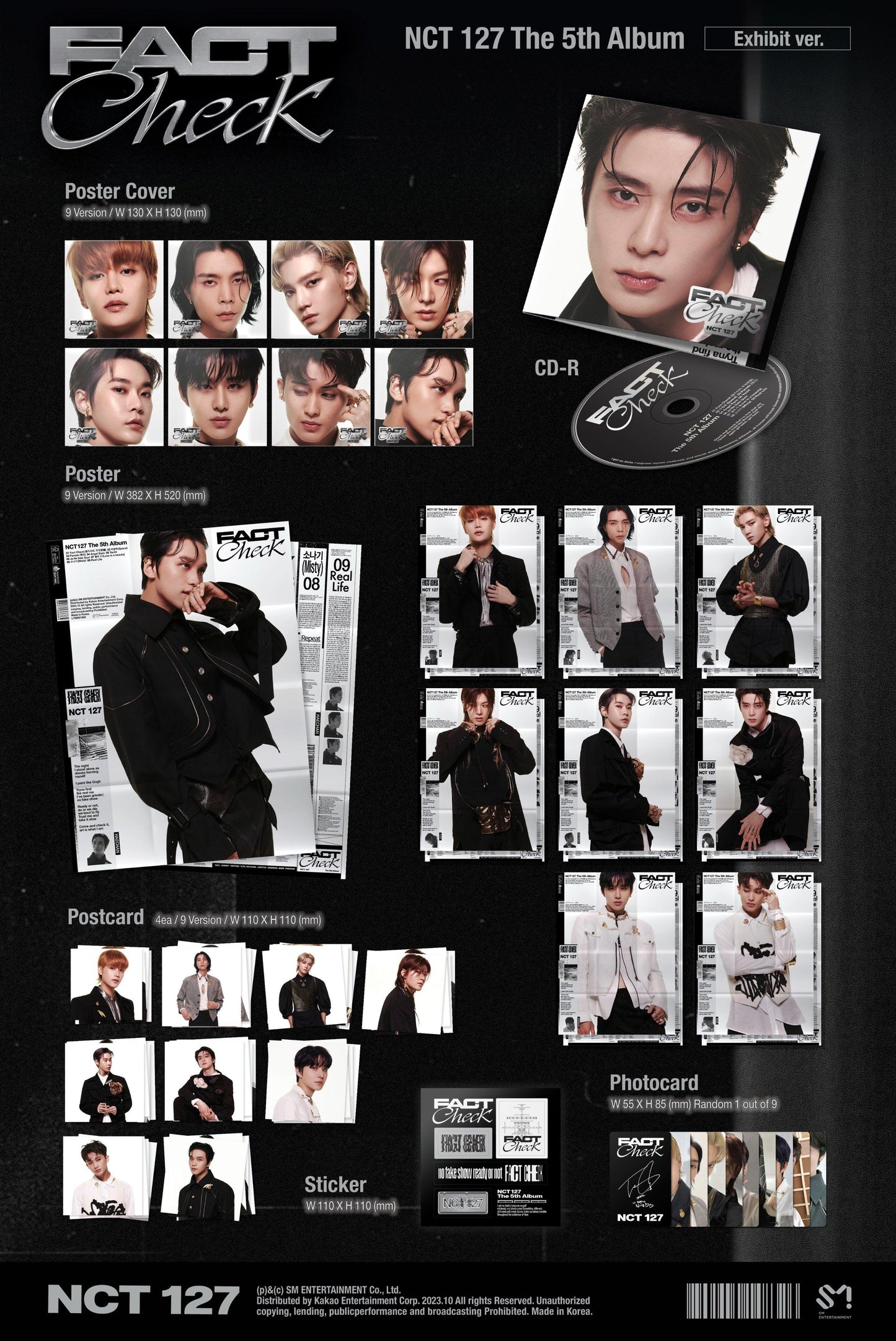 NCT 127 Album Vol. 5 – Fact Check (Exhibit Ver.) - KKANG