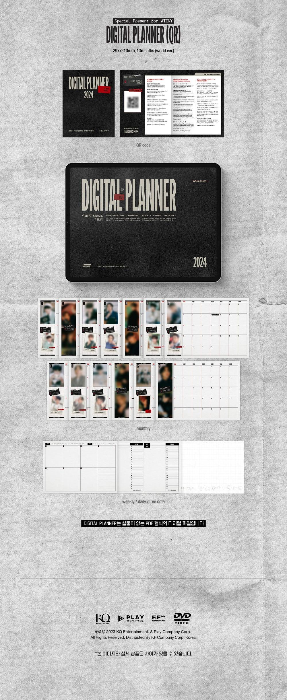 ATEEZ – 2024 SEASON’S GREETING - KKANG