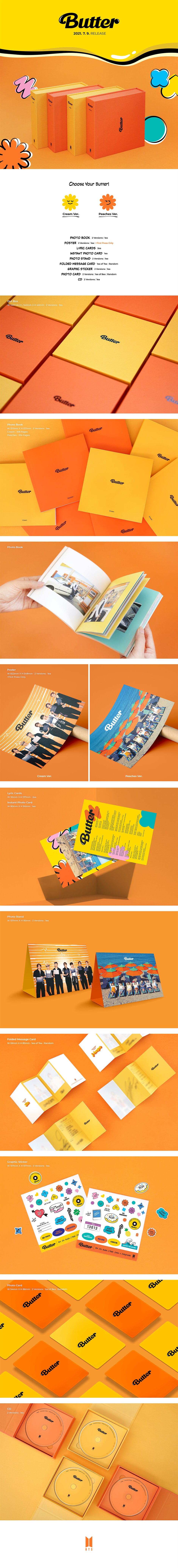 BTS – Butter (CD) (Random)