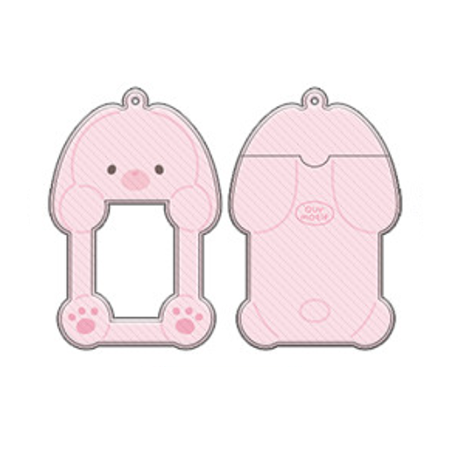 Pink Rabbit Photocard Holder