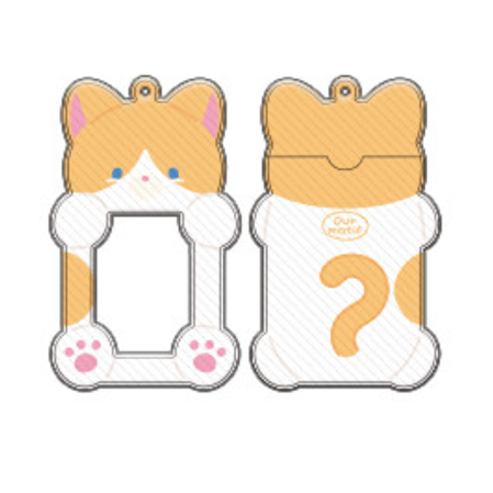 Cheese cat Photocard Holder