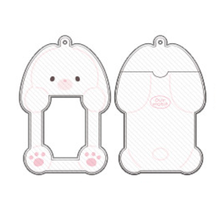 White Rabbit Photocard Holder