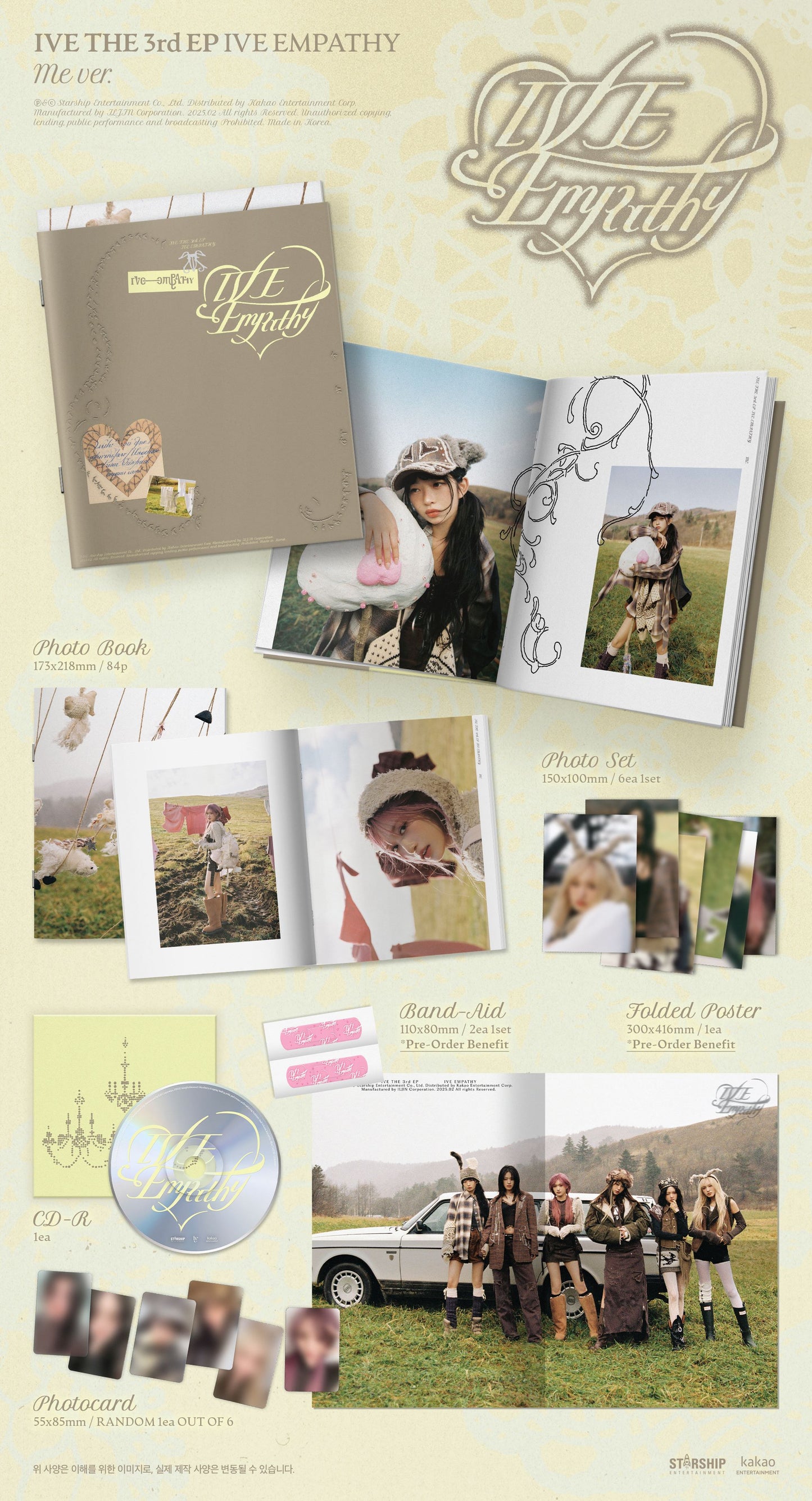 IVE THE 3rd EP – IVE EMPATHY (Random)