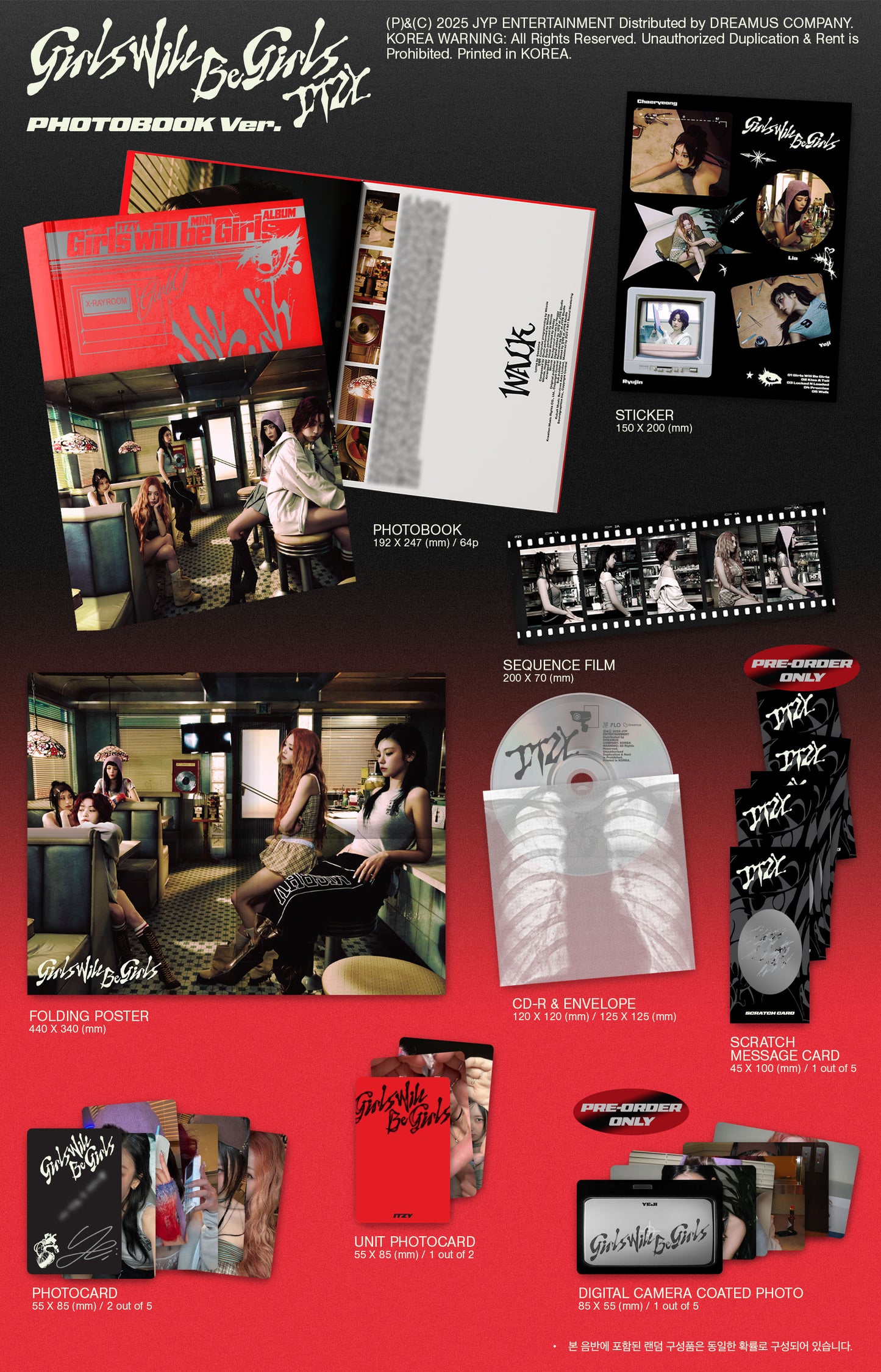 ITZY – Girls Will Be Girls (Photobook Ver.)