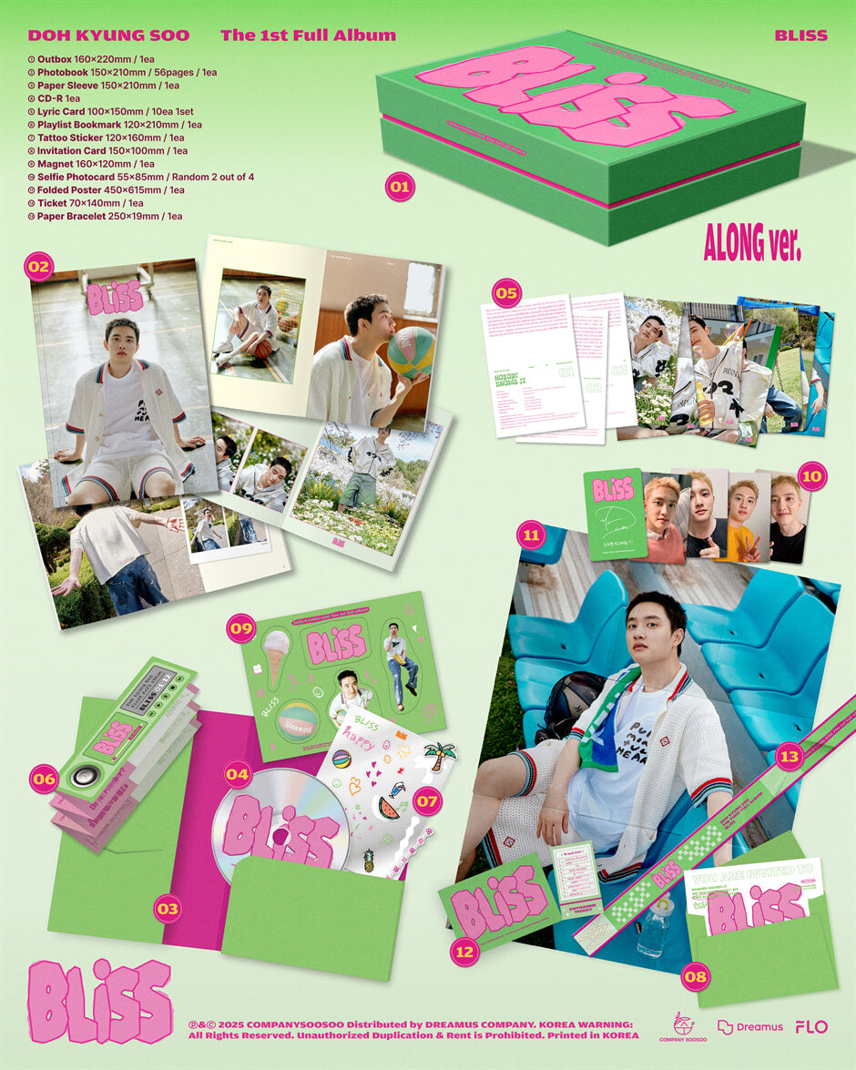 DOH KYUNG SOO The 1st Full Album – BLISS