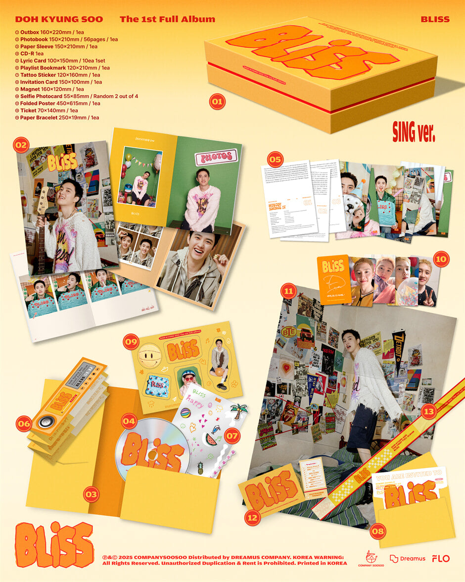 DOH KYUNG SOO The 1st Full Album – BLISS