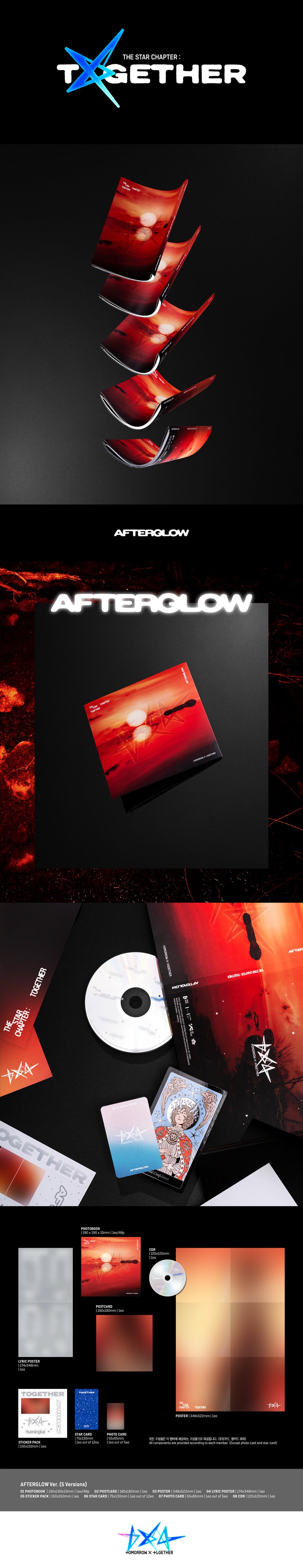 TXT – The Star Chapter: TOGETHER (Afterglow Ver.) (Random)