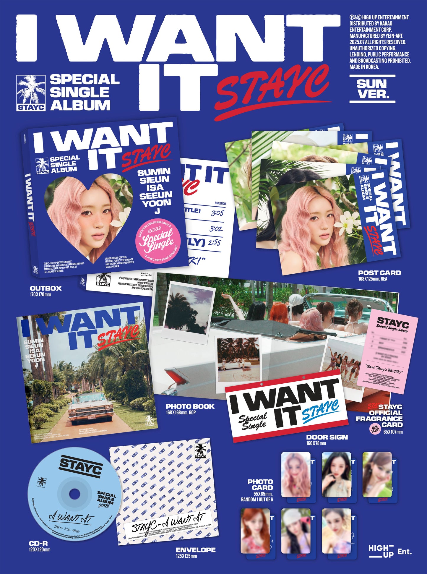 STAYC Special Single Album – I WANT IT (Random)