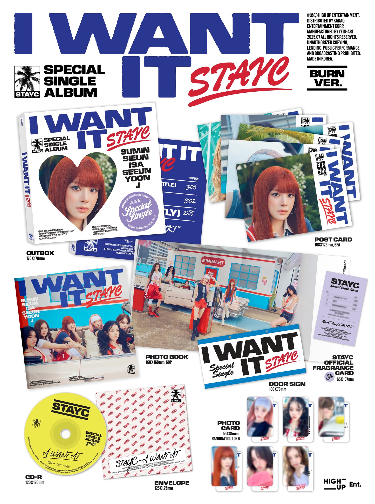 STAYC Special Single Album – I WANT IT (Random)