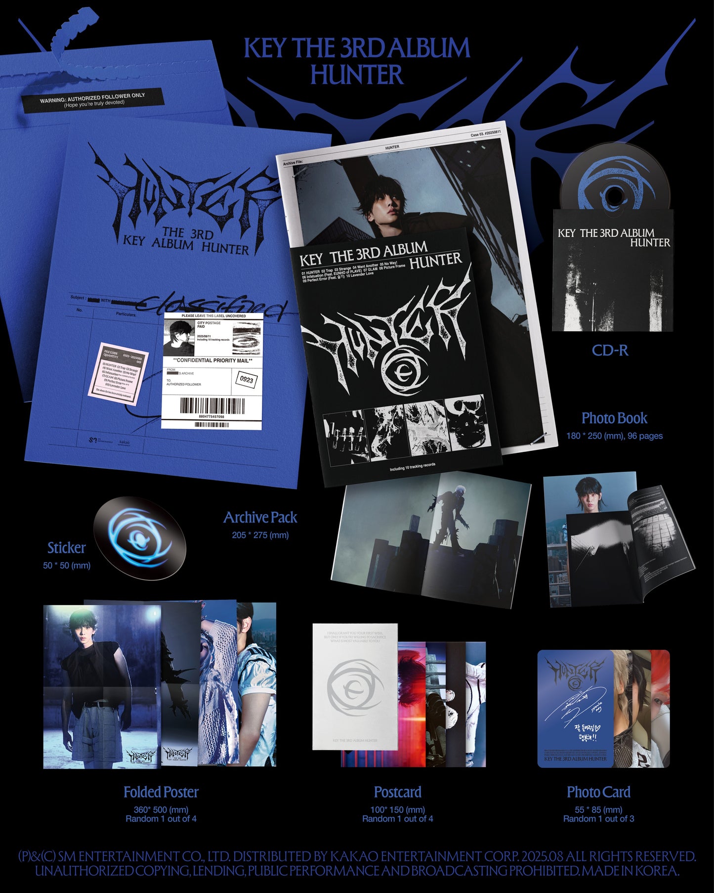 KEY The 3rd Album – HUNTER (Archive Ver.)