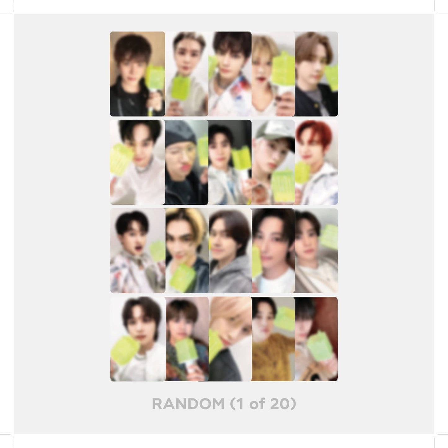 NCT OFFICIAL LIGHTSTICK + Photocard (Random)