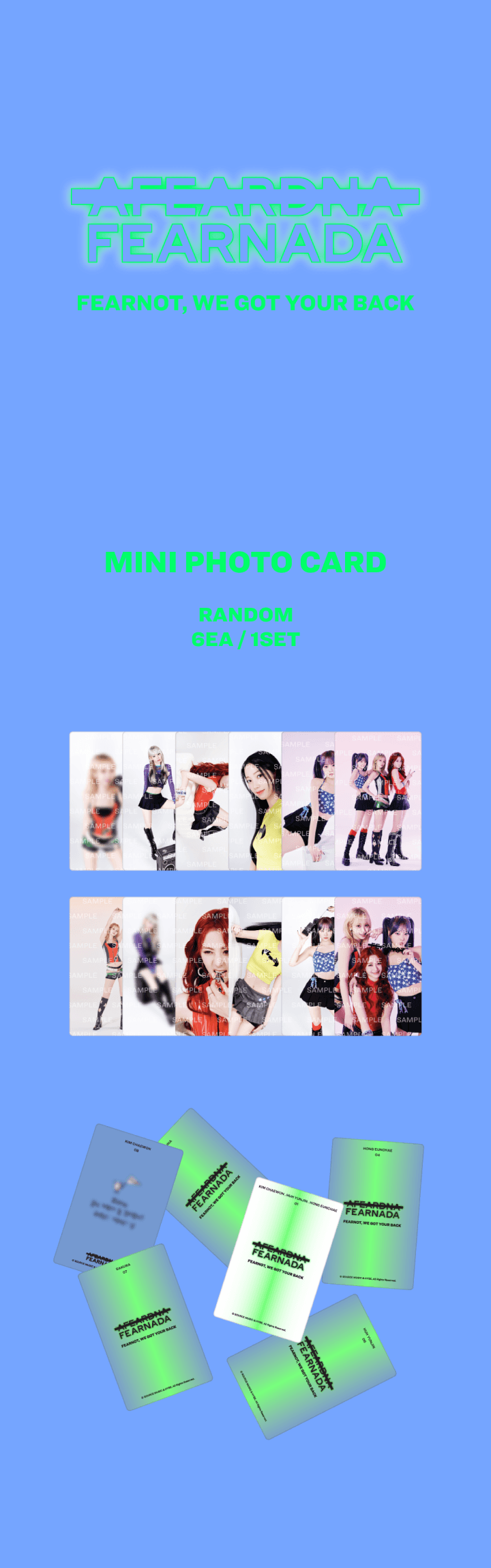 [FEARNADA 2024 S/S] Mini Photo Card