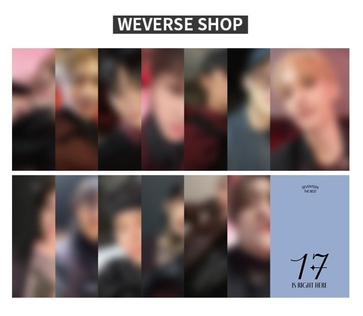 SEVENTEEN 17 IS RIGHT HERE Luckydraw