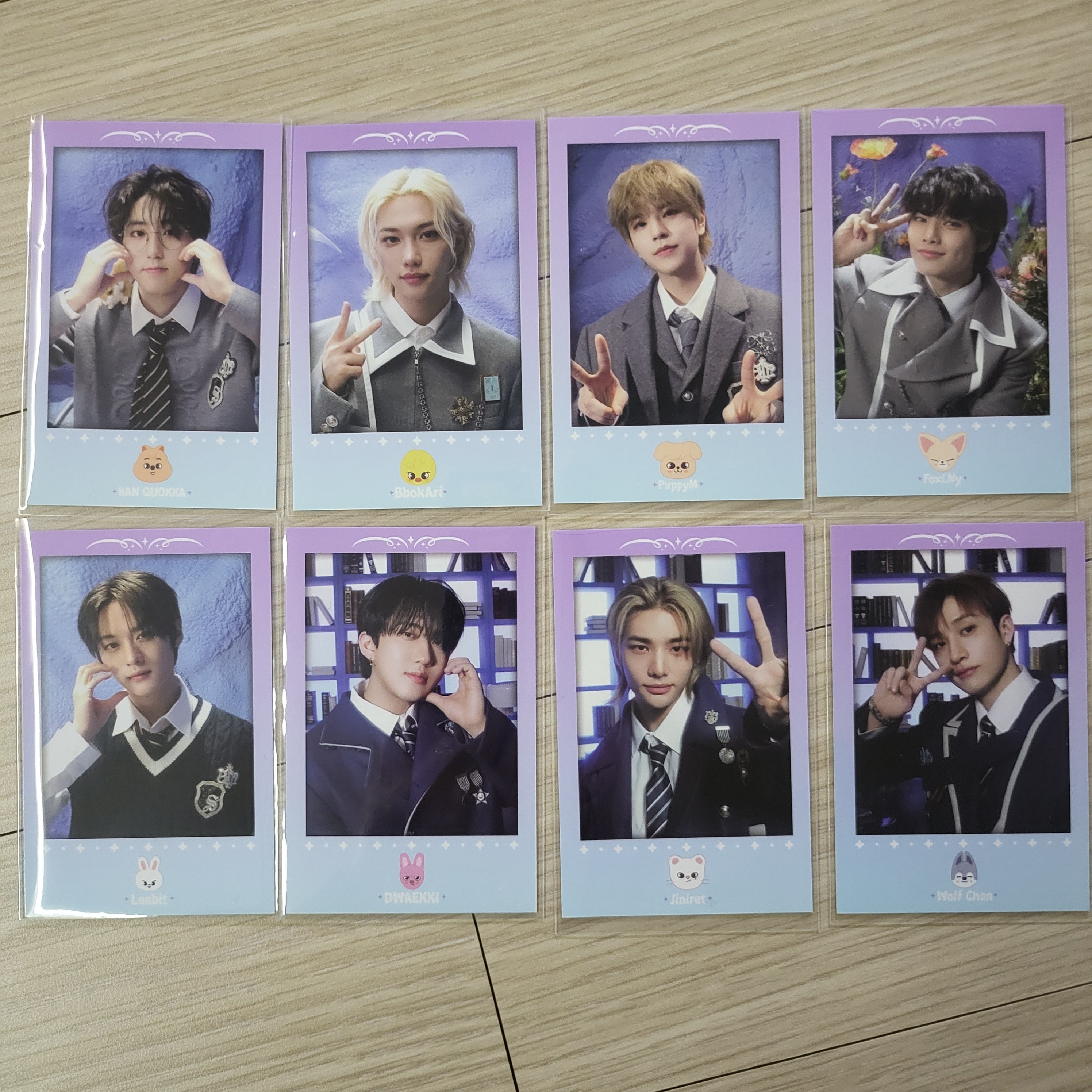 Stray Kids SKZOO's Magicschool Offline Cafe Polaroid