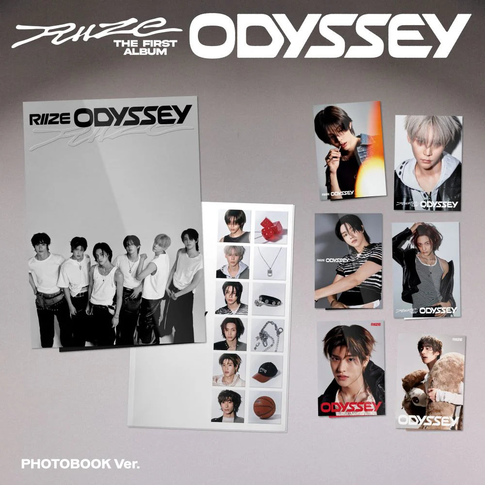 RIIZE The 1st Album – ODYSSEY (PHOTOBOOK Ver.) (Random)