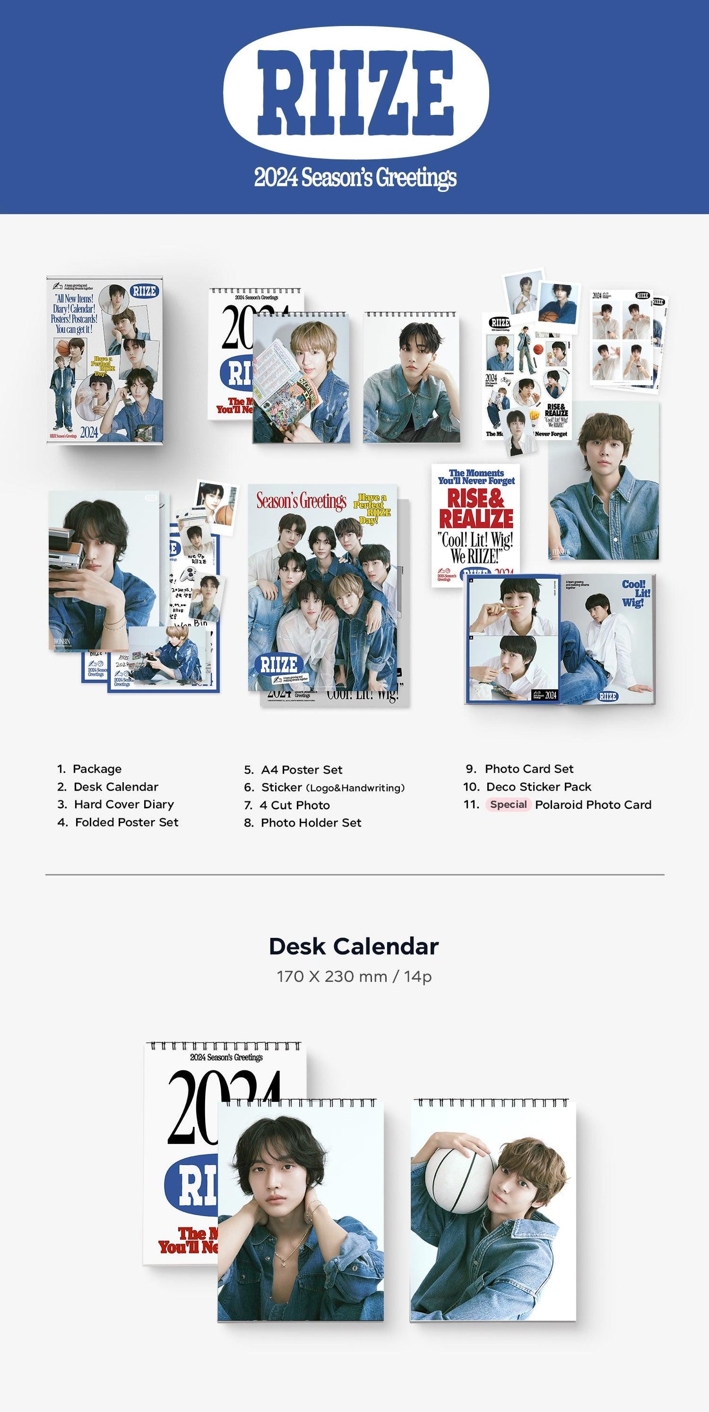 RIIZE – 2024 SEASON’S GREETINGS - KKANG