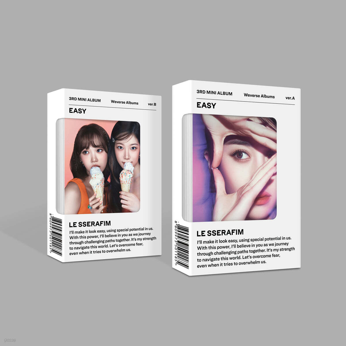 LE SSERAFIM Mini Album Vol. 3 – EASY (Weverse Albums Ver.) (Random)