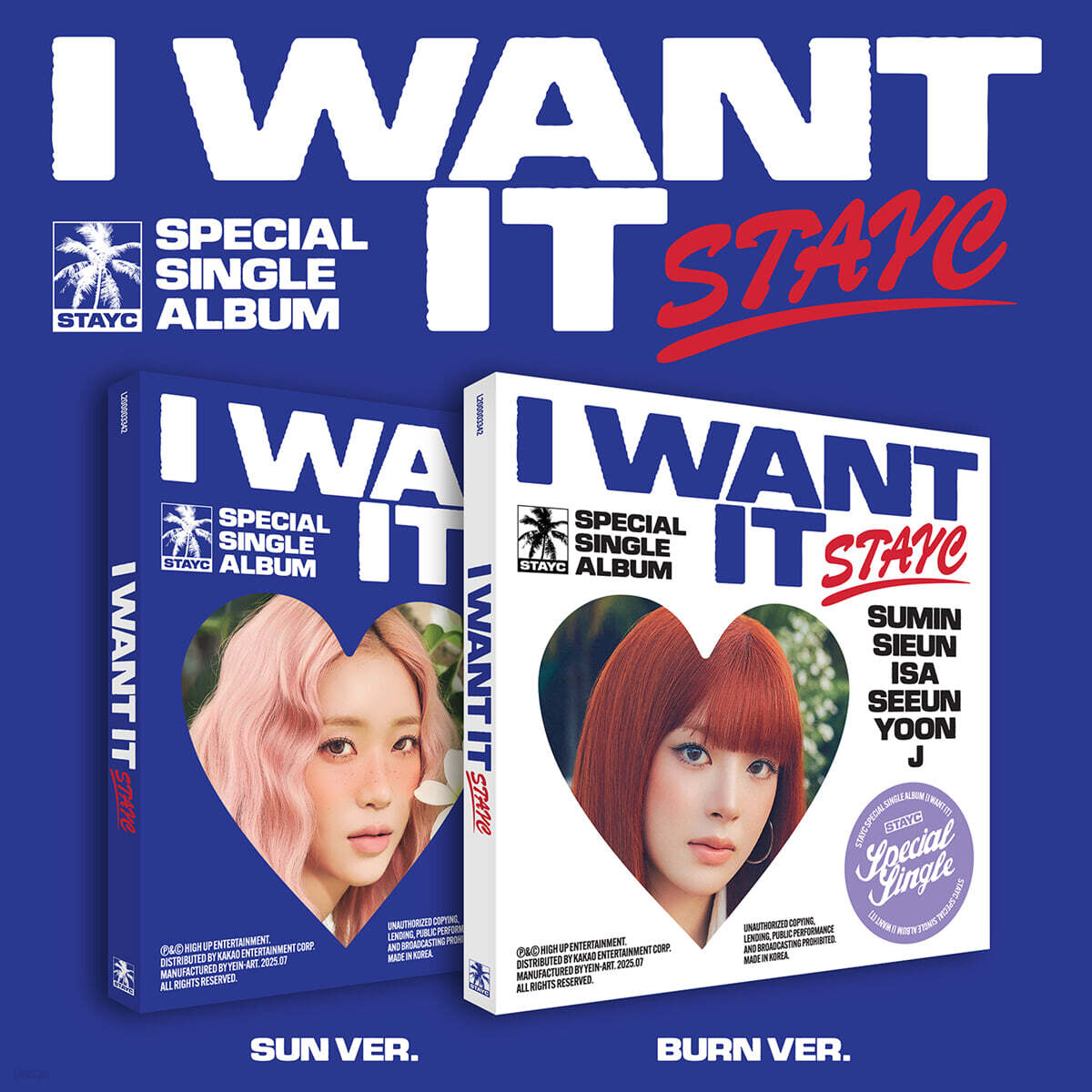 STAYC Special Single Album – I WANT IT (Random)