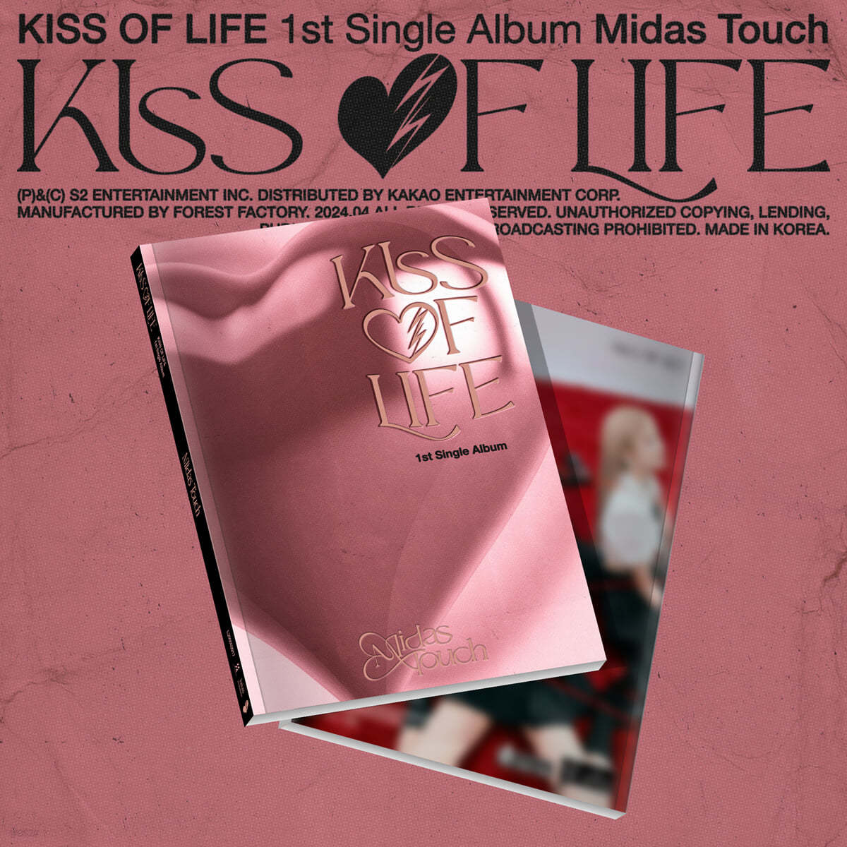 KISS OF LIFE 1st Single Album – Midas Touch (Photobook Ver.)