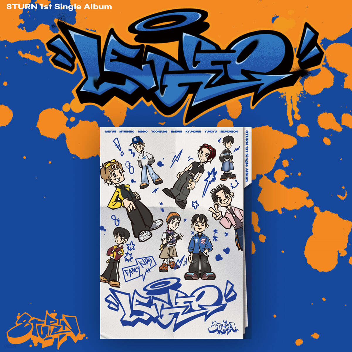 8TURN 1st Single Album – LEGGO