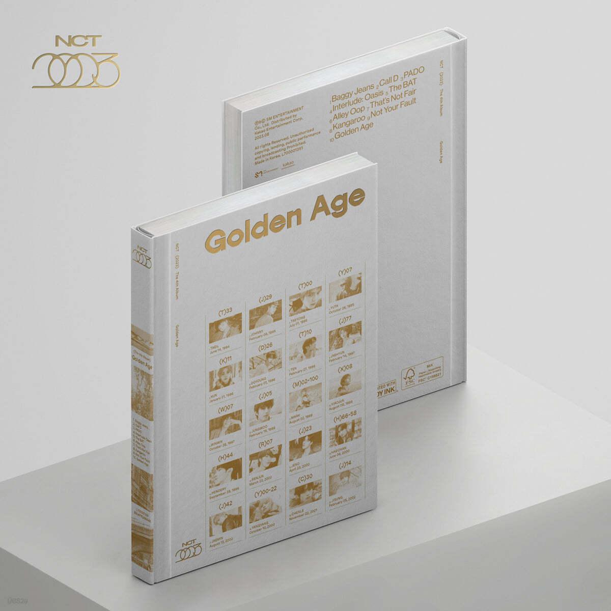 NCT Album Vol. 4 - Golden Age (Archiving Ver.) + Ktown4U Benefit - KKANG