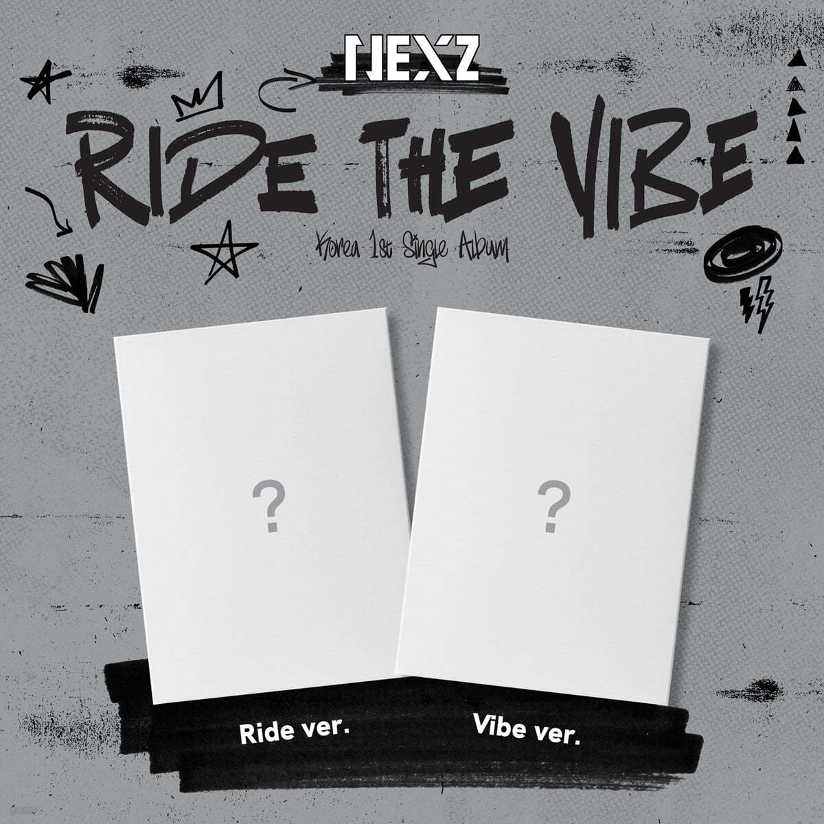NEXZ Korea 1st Single Album 'Ride the Vibe' (Random)