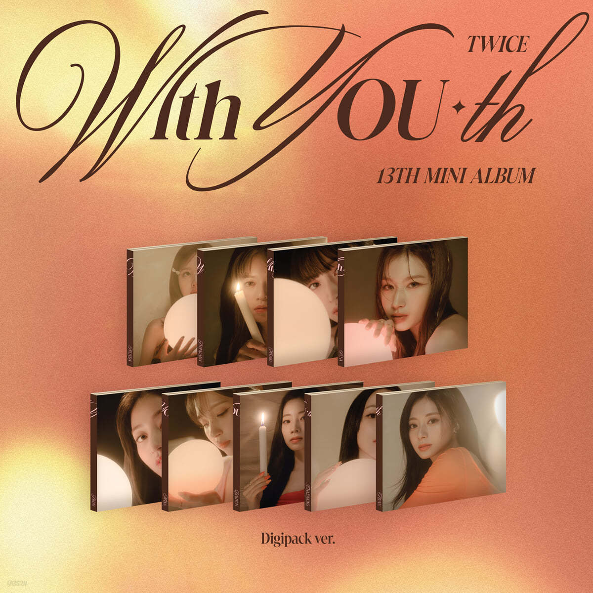 Twice Mini Album Vol. 13 – With YOU-th (Digipack Ver.) (Random)