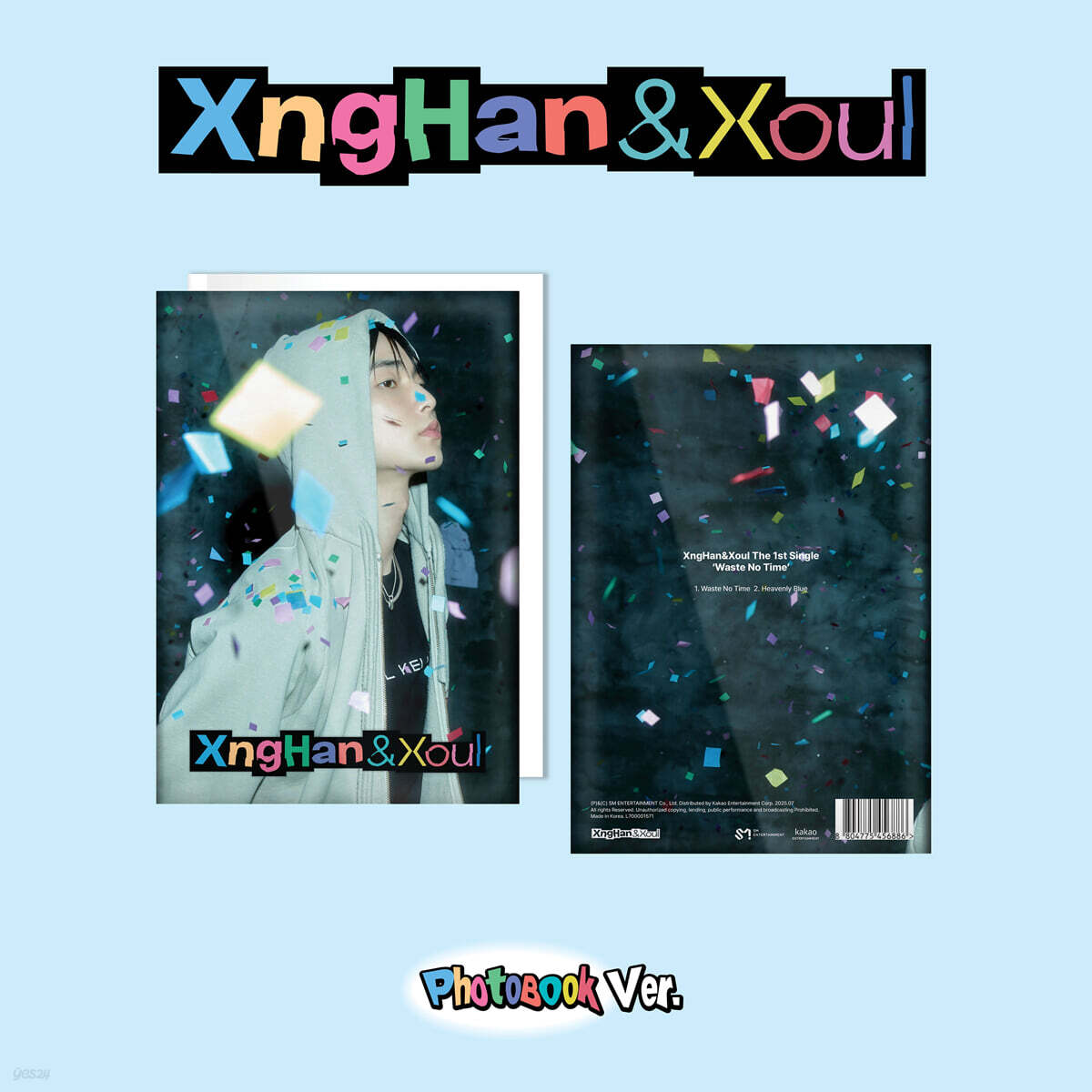 XngHan&Xoul 1st Single – Waste No Time (Photo Book Ver.)