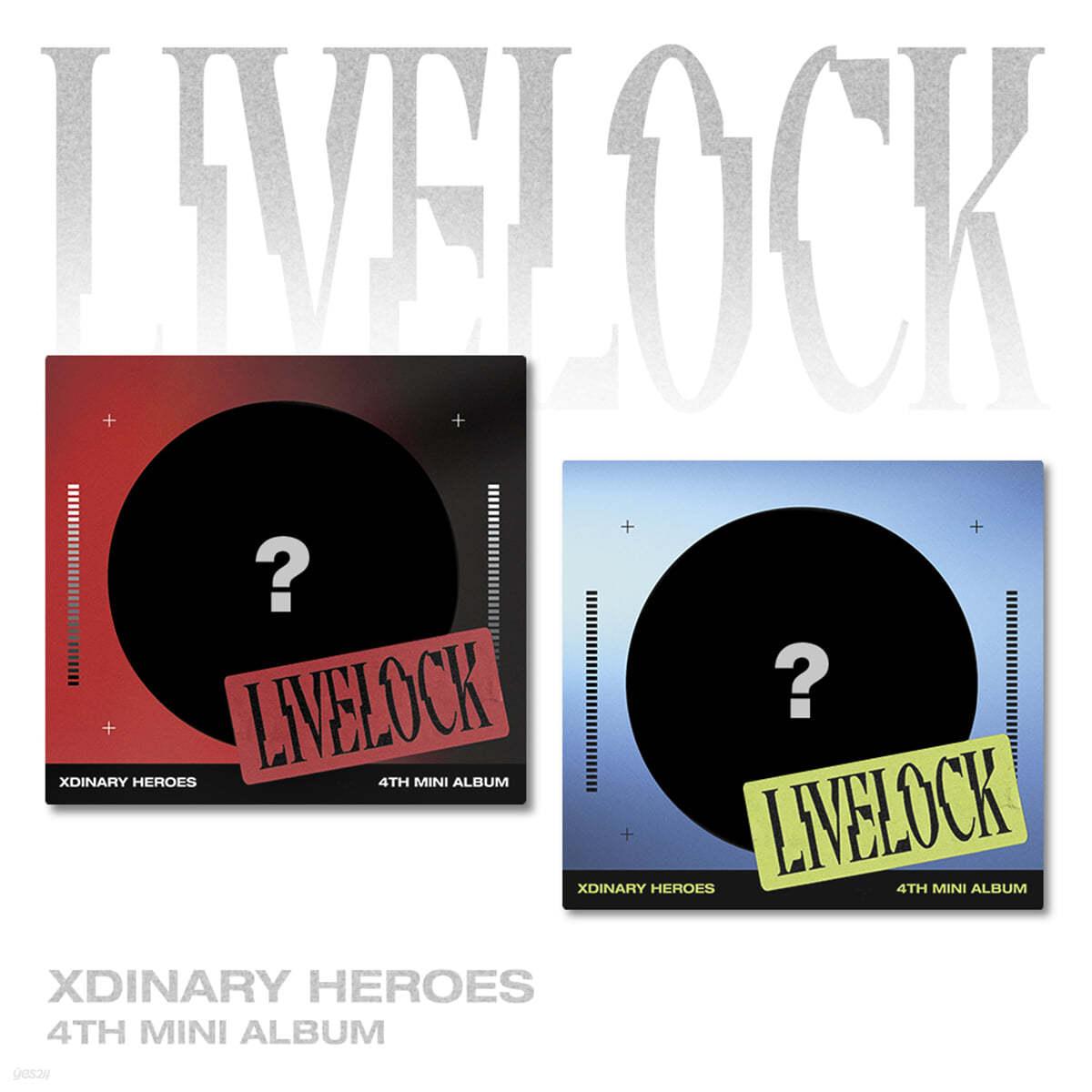 Xdinary-Heroes Mini Album Vol. 4 – Livelock (DIGIPACK Ver.) (Random) + JYP SHOP POB - KKANG