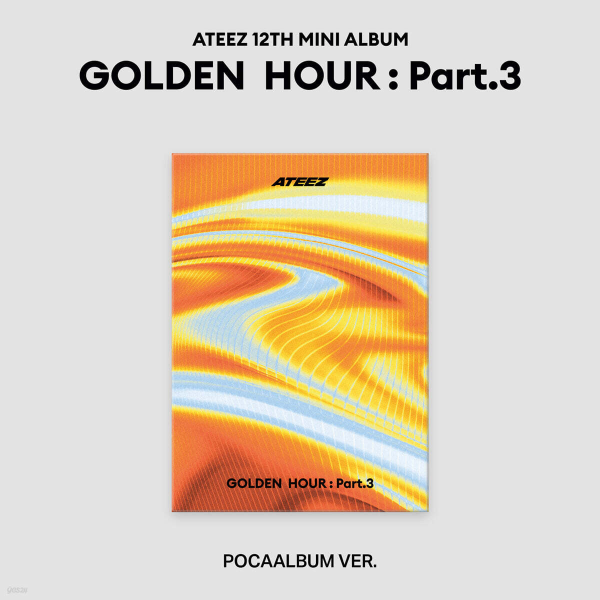 ATEEZ 12TH MINI ALBUM – GOLDEN HOUR : Part.3 (POCAALBUM Ver.) (Random)