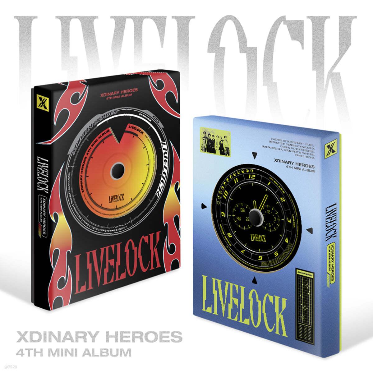Xdinary-Heroes Mini Album Vol. 4 – Livelock (STANDARD Ver.) (Random) - KKANG