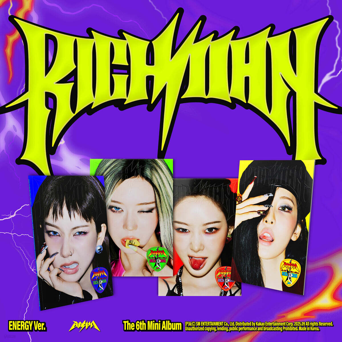 aespa The 6th Mini Album – Rich Man (ENERGY Ver.) (Random)