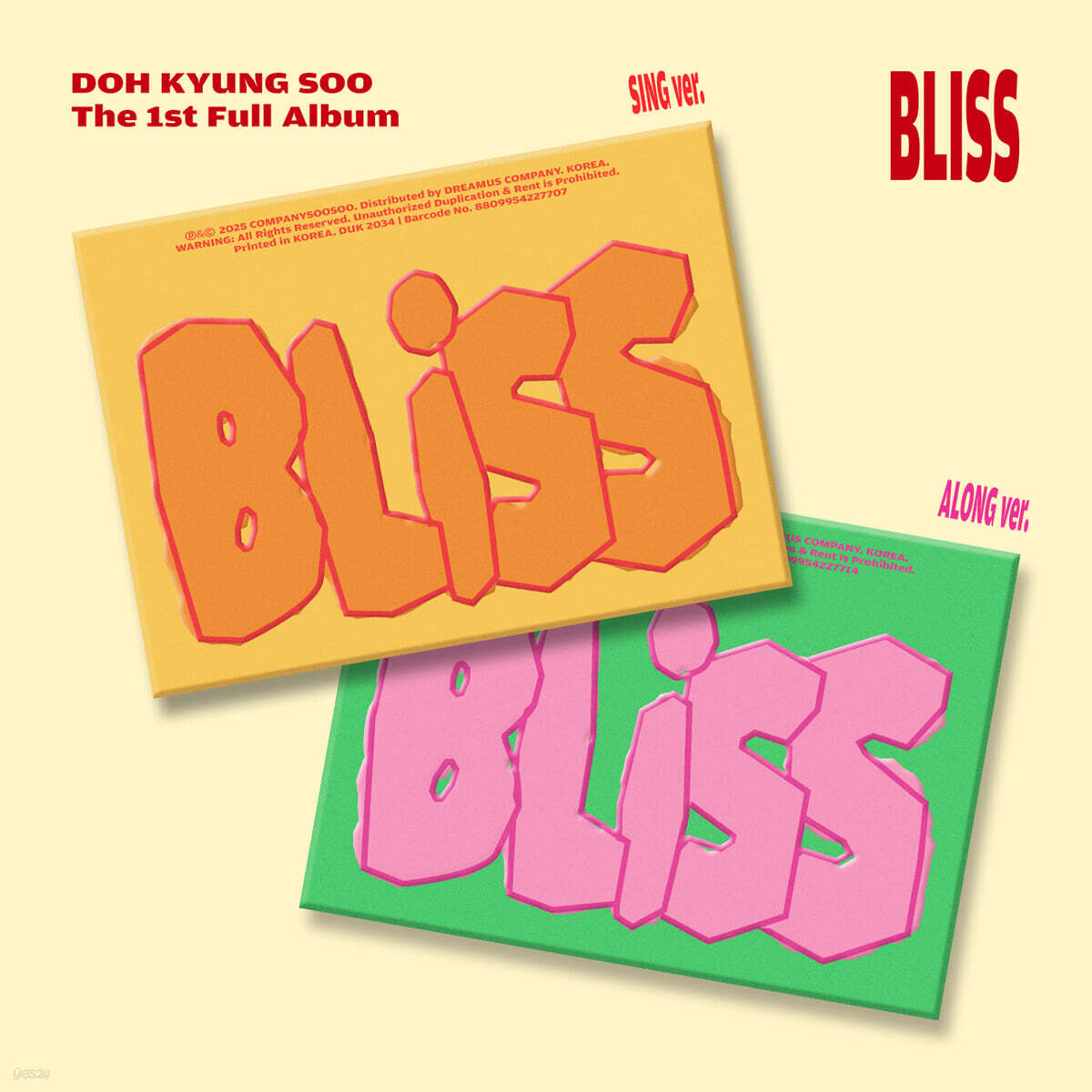 DOH KYUNG SOO The 1st Full Album – BLISS