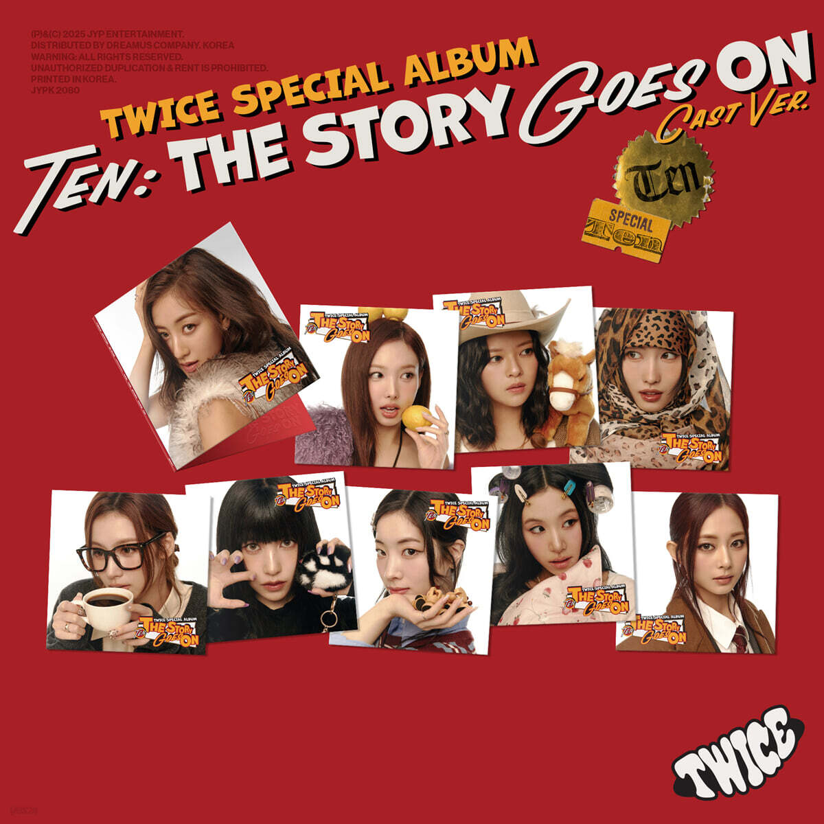 TWICE – TEN: The Story Goes On (Cast Ver.) (Random)