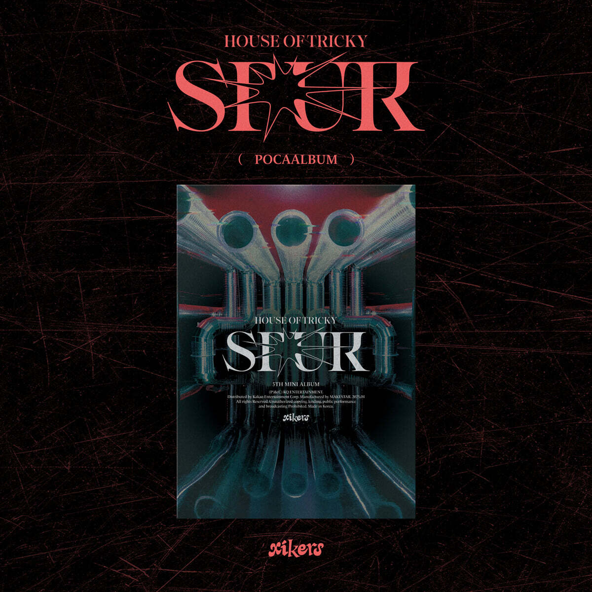xikers 5TH MINI ALBUM – HOUSE OF TRICKY : SPUR (POCAALBUM)