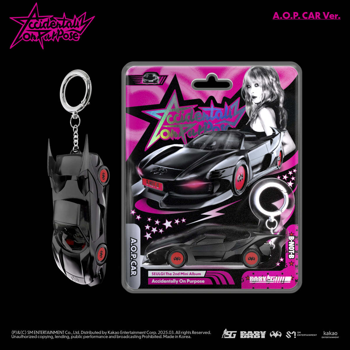 SEULGI The 2nd Mini Album – Accidentally On Purpose (A.O.P Car Ver.) (Limited Edtion)