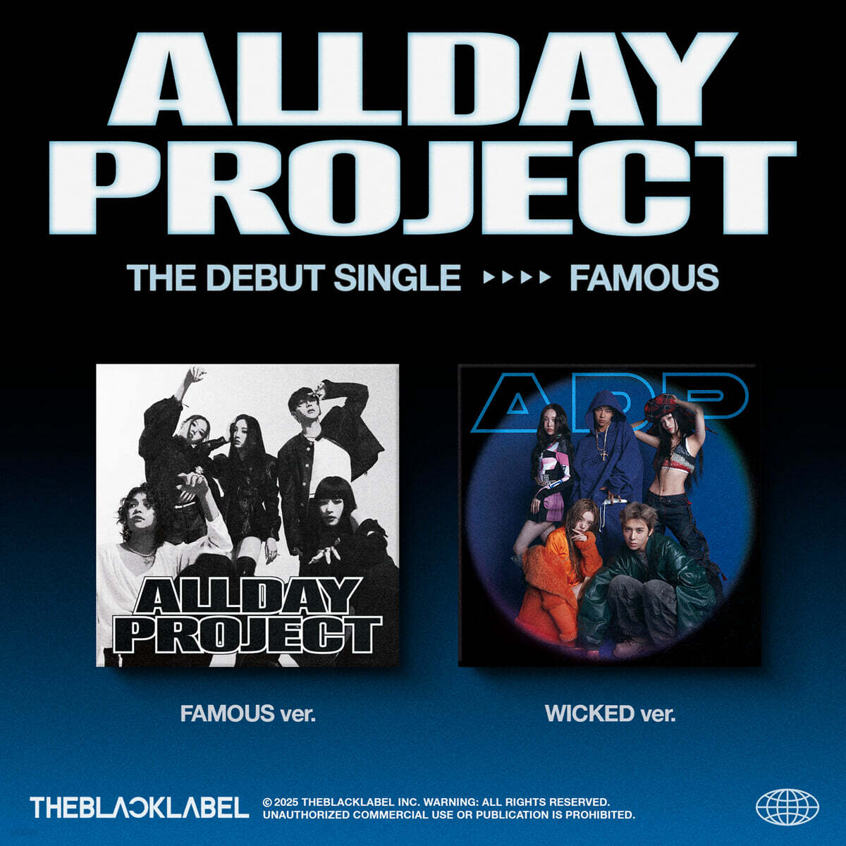 ALLDAY PROJECT The Debut Single – FAMOUS (Random)
