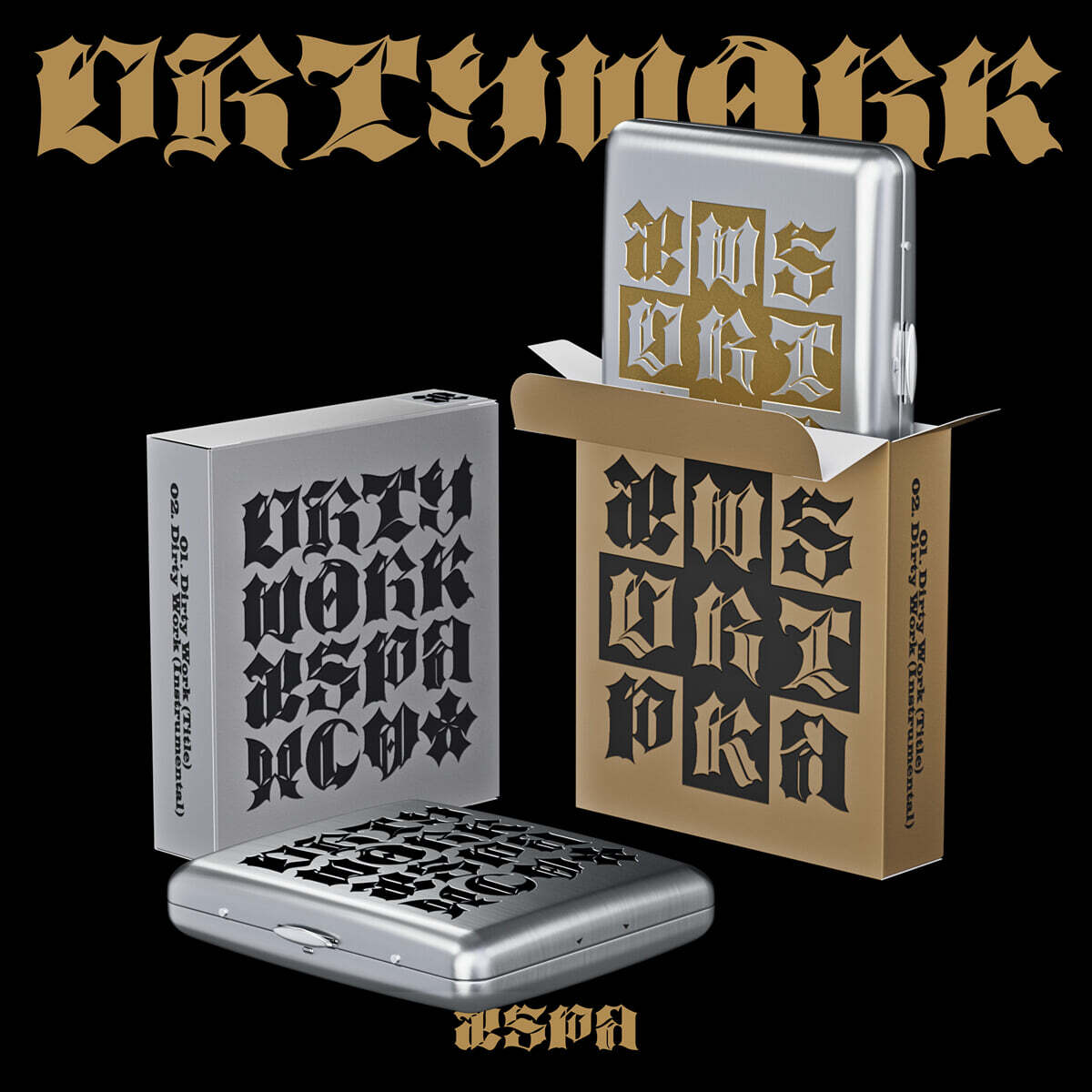 aespa Single Album – Dirty Work (Dirty Case Ver.) (Random)