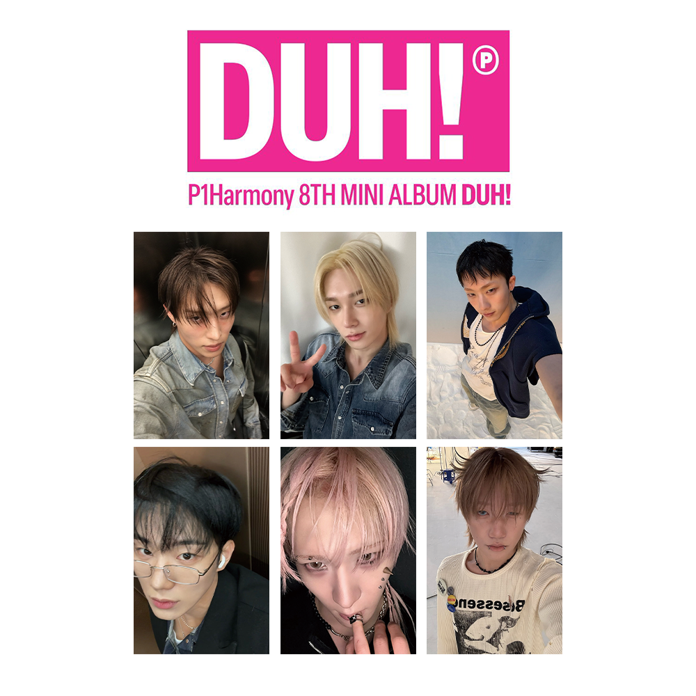 P1Harmony 8th Mini Album – DUH! (Random) + KKANG Benefit