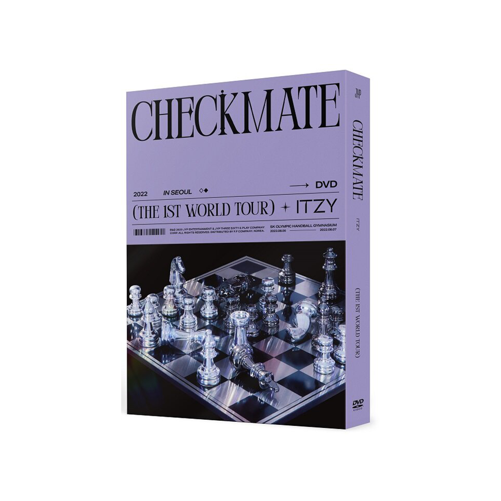 [Pre Order] ITZY – 2022 ITZY THE 1ST WORLD TOUR [CHECKMATE] in SEOUL DVD (2 DISC)