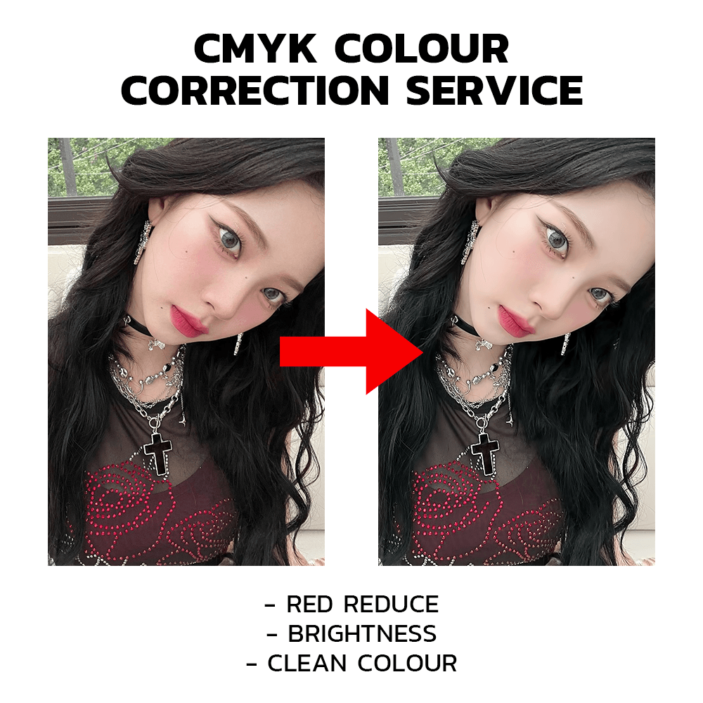 CMYK Colour Correction Service - KKANG