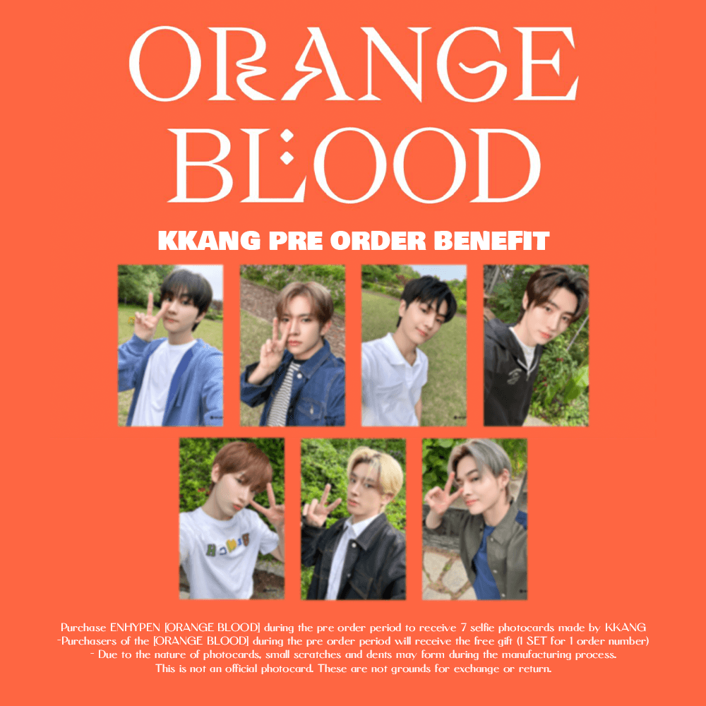 ENHYPEN – ORANGE BLOOD (Random) (Weverse Gift) - KKANG