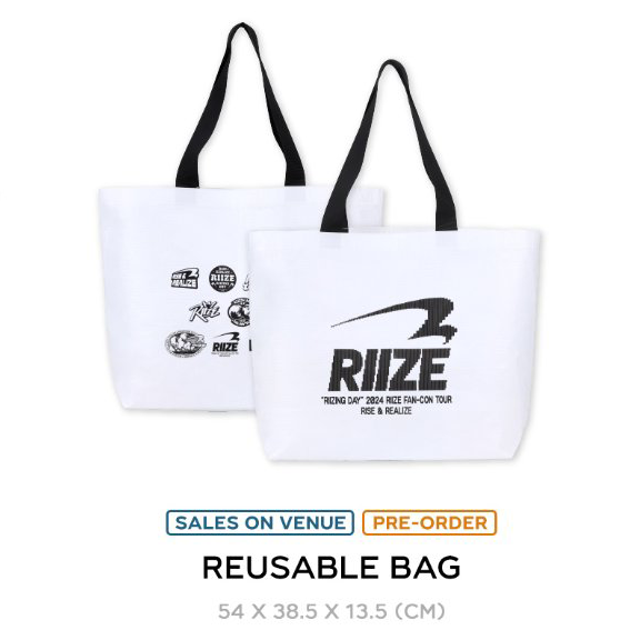 [RIIZING DAY] REUSABLE BAG