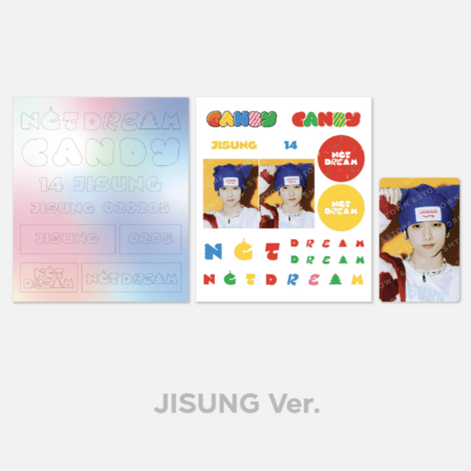 FANLIGHT DECO STICKER SET - Candy - KKANG