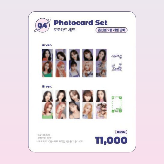 Kep1er FANMEETING Photocard Set B - KKANG