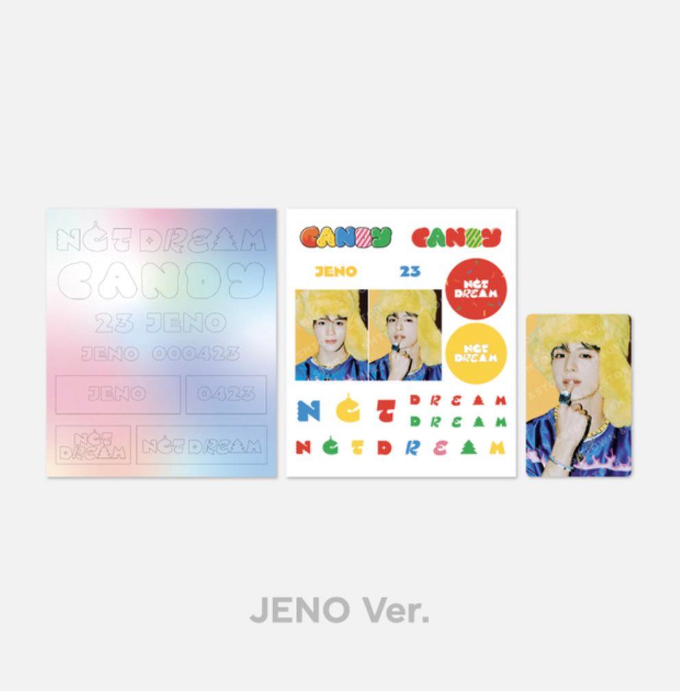 FANLIGHT DECO STICKER SET - Candy - KKANG