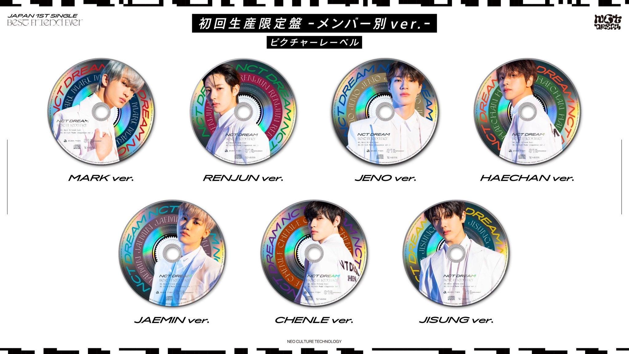 NCT DREAM JAPAN SINGLE - BEST FRIEND FOREVER (Dome Tour Limited) - KKANG